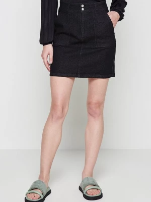 Foto van product Jeansrok Pieces zwart
