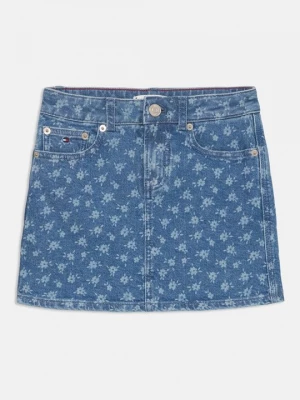 Foto van product Jeansrok Tommy Hilfiger lichtblauw denim
