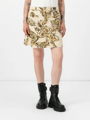 Foto van product Jeansrok Versace Jeans Couture beżowy