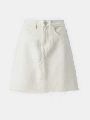 Foto van product Jeansrok Vila zandkleur