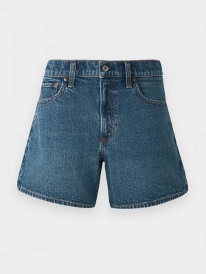 Foto van product Jeansshort Abercrombie & Fitch donkerblauw denim