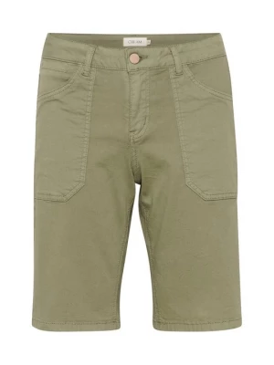 Foto van product Jeansshort Cream donkergroen