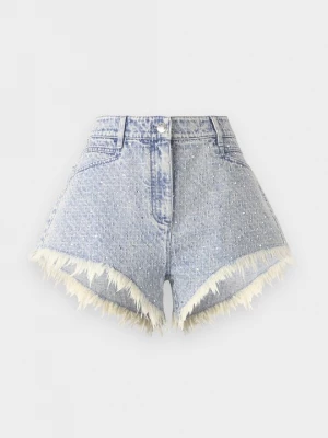 Foto van product Jeansshort IRO lichtblauw denim