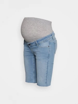 Foto van product Jeansshort Mamalicious lichtblauw denim