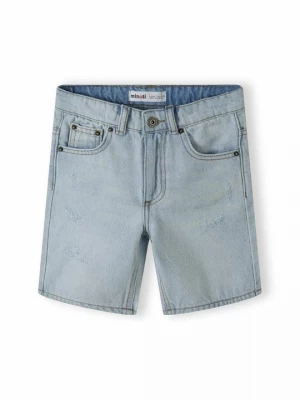 Foto van product Jeansshort MINOTI lichtblauw denim
