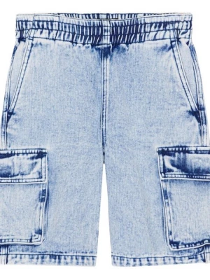 Foto van product Jeansshort Molo lichtblauw denim