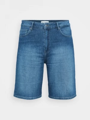 Foto van product Jeansshort ONLY Carmakoma donkerblauw denim