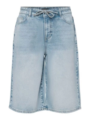 Foto van product Jeansshort Pieces lichtblauw denim