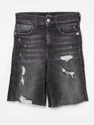 Foto van product Jeansshort Replay donkergrijs