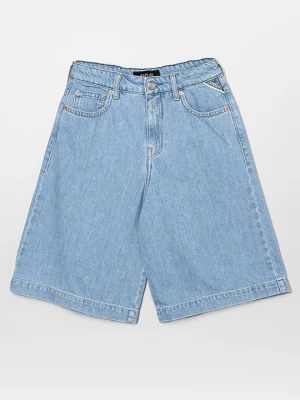 Foto van product Jeansshort Replay lichtblauw