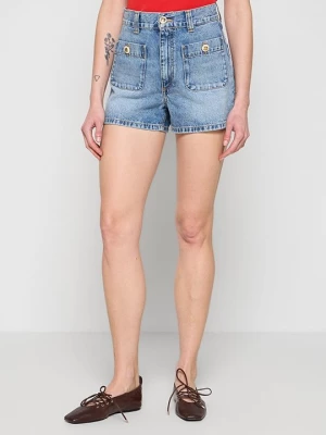 Foto van product Jeansshort Sandro lichtblauw denim