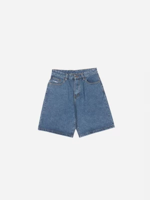 Foto van product Jeansshort Wasted Paris lichtblauw denim