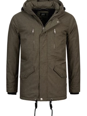 Foto van product JEFF Tussenparka 'Anders' olijfgroen