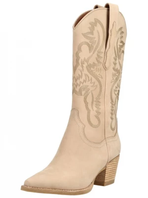 Foto van product Jeffrey Campbell Cowboylaarzen beige