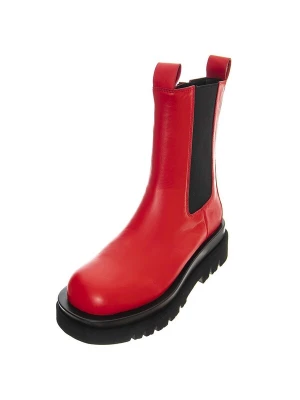 Foto van product Jeffrey Campbell Laarzen 'Tanked' rood