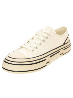 Foto van product Jeffrey Campbell Sportieve veterschoen 'JC Play Endorphin-H Canvas White Shoes' wit