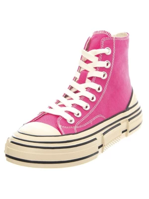 Foto van product Jeffrey Campbell Sportieve veterschoen 'JC Play Endorphine-H Fuchsia Canvas' rosa