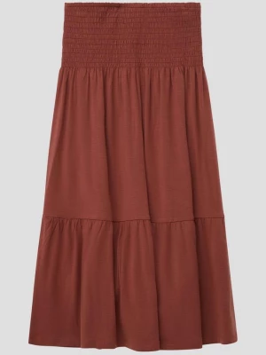 Foto van product Jersey midirok met smokdetail s.Oliver rood