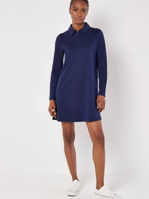 Foto van product Jerseyjurk Apricot donkerblauw