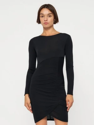 Foto van product Jerseyjurk Armani Exchange gemêleerd zwart