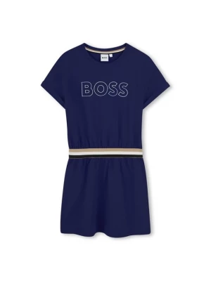 Foto van product Jerseyjurk Boss donkerblauw