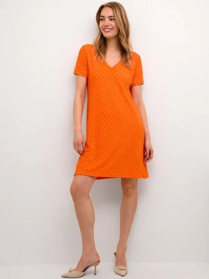 Foto van product Jerseyjurk Cream oranje