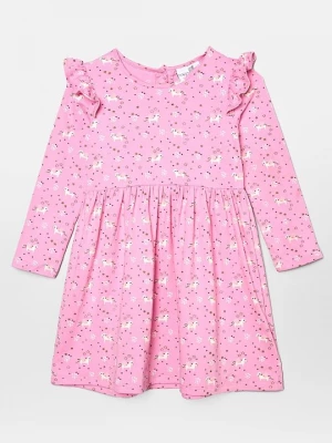 Foto van product Jerseyjurk Happy Girls paars