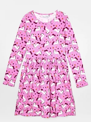 Foto van product Jerseyjurk Happy Girls paars