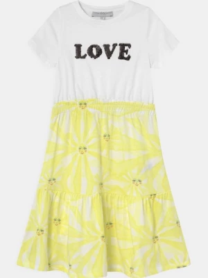 Foto van product Jerseyjurk Never Fully Dressed geel