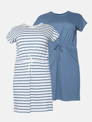 Foto van product Jerseyjurk ONLY Carmakoma blauw