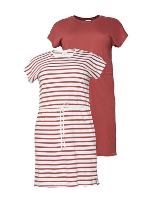 Foto van product Jerseyjurk ONLY Carmakoma donkerroze