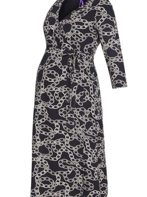 Foto van product Jerseyjurk Seraphine donkerblauw