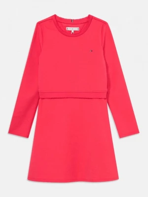 Foto van product Jerseyjurk Tommy Hilfiger lichtrood