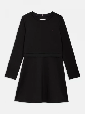 Foto van product Jerseyjurk Tommy Hilfiger zwart