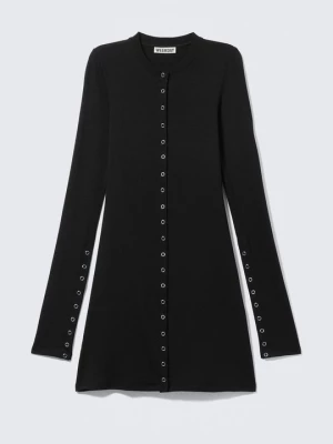 Foto van product Jerseyjurk Weekday zwart