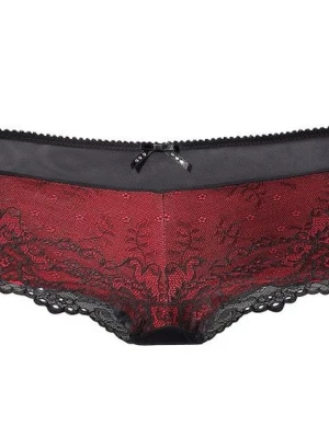 Foto van product JETTE Broekje donkerrood / zwart