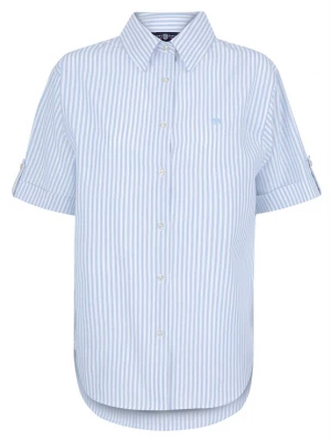 Foto van product Jimmy Sanders Blouse blauw / wit