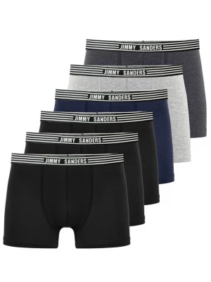 Foto van product Jimmy Sanders Boxershorts navy / grijs / zwart / wit