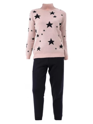 Foto van product Jimmy Sanders Joggingpak navy / poederroze