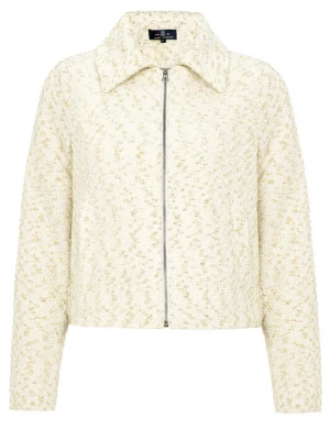 Foto van product Jimmy Sanders Tussenjas beige / wit