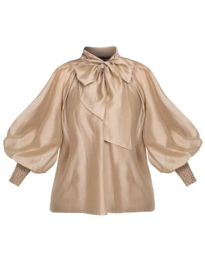 Foto van product JIORO Blouse 'ESSENTIALS' beige