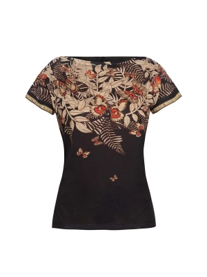 Foto van product JIORO Shirt 'MIDNIGHT BUTTERFLIES' zwart