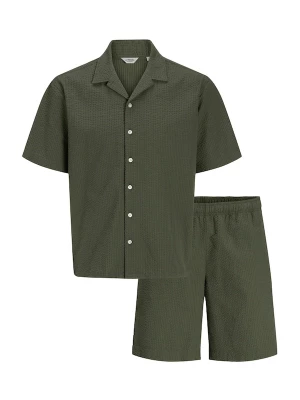 Foto van product JJ Rebel Joggingpak 'JREBHAVEN' donkergroen