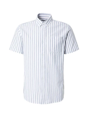Foto van product JJ Rebel Overhemd 'JREBKEITH' marine / wit