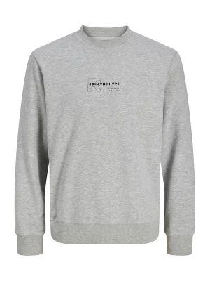 Foto van product JJ Rebel Sweatshirt 'JREBZAKI' lichtgrijs / zwart