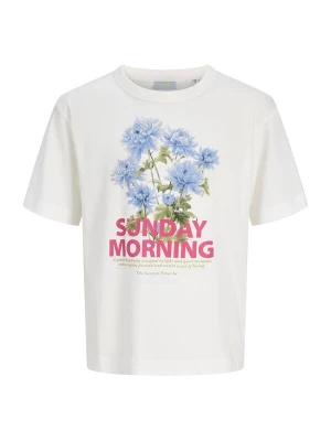 Foto van product JJXX Shirt 'JXSANDRA' lichtblauw / olijfgroen / magenta / wit