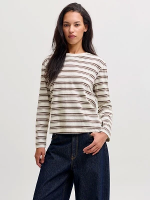 Foto van product JJXX Shirt 'JXSOPHIA' bruin / wit