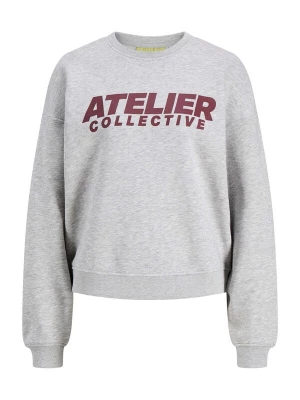 Foto van product JJXX Sweatshirt 'JXJACKIE' grijs / kersrood