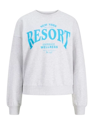 Foto van product JJXX Sweatshirt 'JXMERLE' aqua / wit gemêleerd