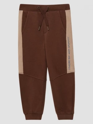 Foto van product Joggingbroek met contrasterende strepen en printdetail s.Oliver bruin
